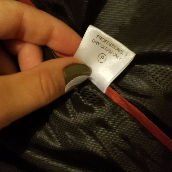 Calvin Klein Wool Peacoat cream with black lining - Picture 2 of 8